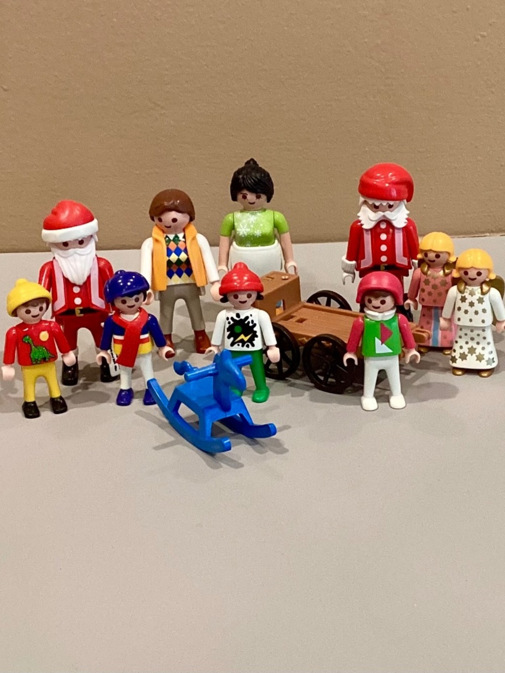 VTG PLAYMOBIL Geobra 12 Piece Mixed Lot of Figures & Accessories 1980’s - 90’s